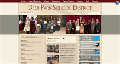 Desktop Screenshot of deerparkschools.org