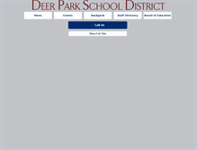 Tablet Screenshot of deerparkschools.org